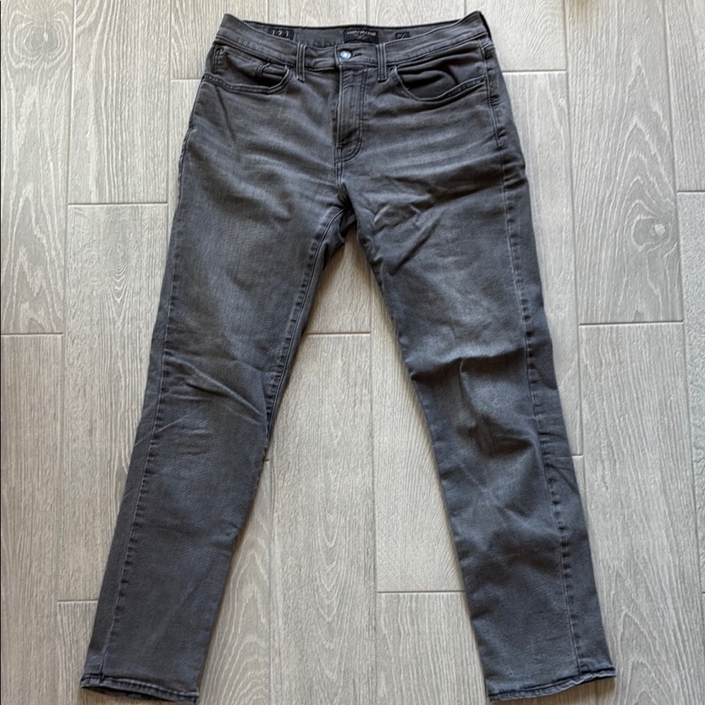 Lucky Brand 121 Slim Straight Jeans – Gray, 31x32